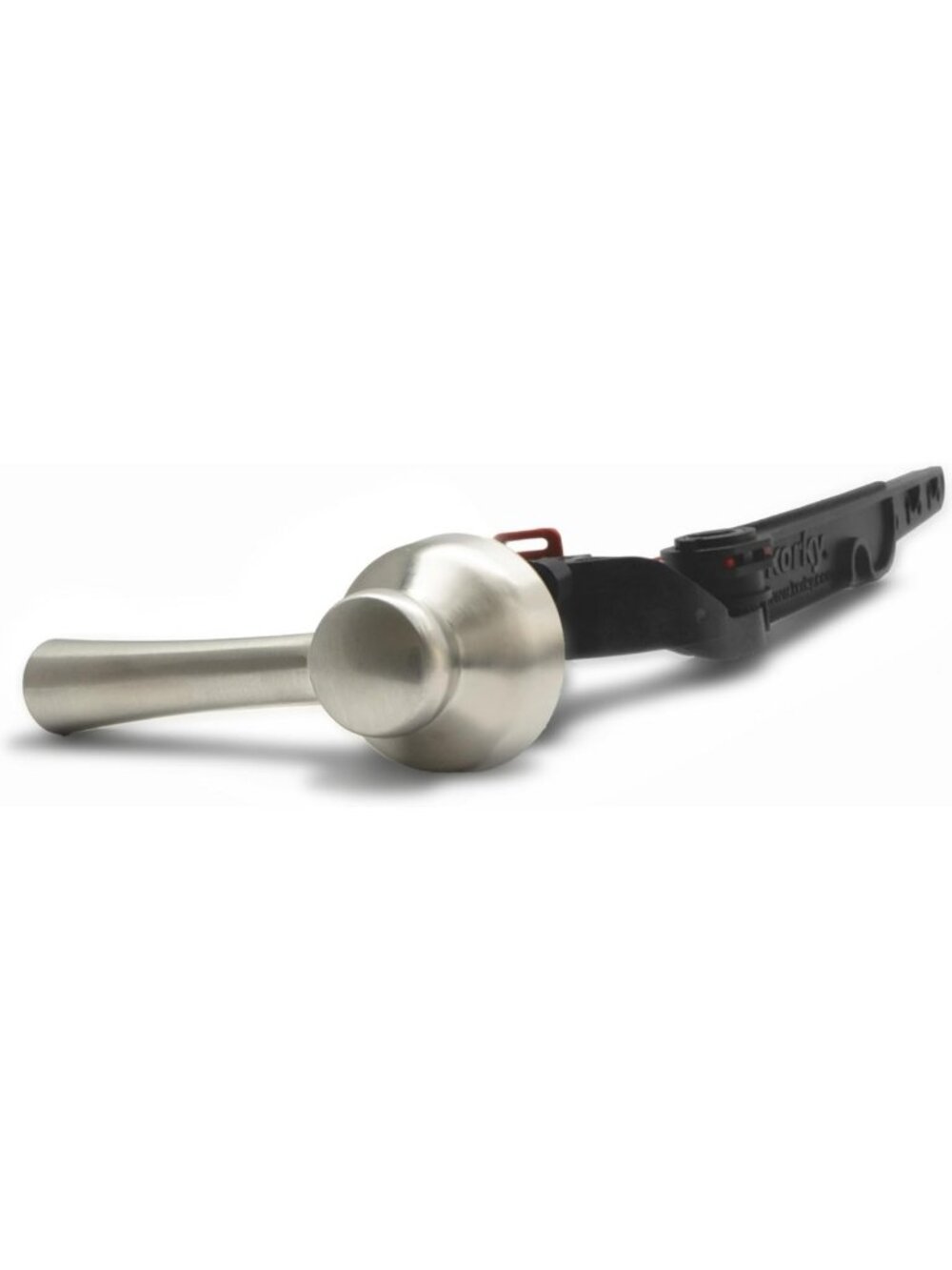 Universal Metal Toilet Handle & Lever - Fits Front/Side/Angled Toilets, Brushed